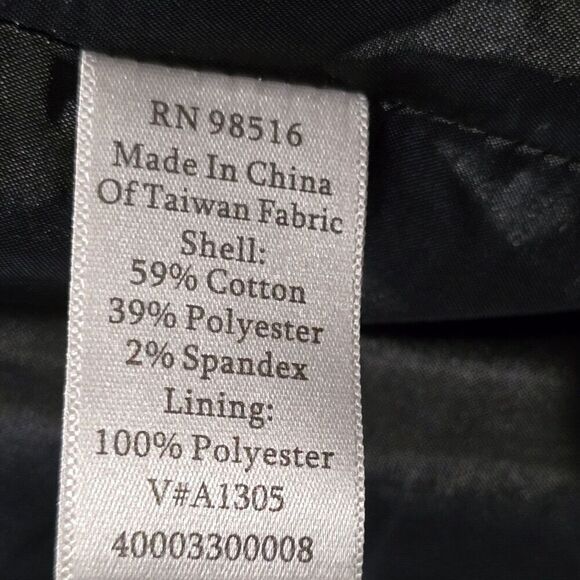 Coldwater Creek Work Blazer Jacket‎ 10 Beige Black Office Siren Corpcore Preppy - Picture 10 of 13